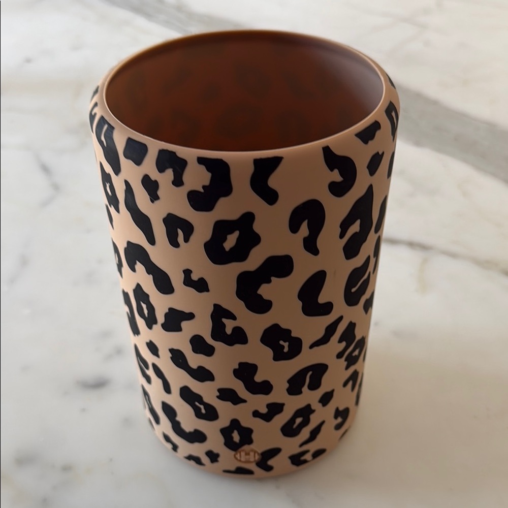 Brand New HydroJug Glass Sleeve in Leopard Print